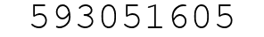 Number 593051605.
