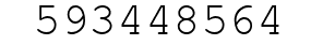 Number 593448564.