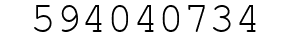 Number 594040734.