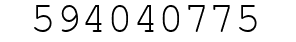 Number 594040775.