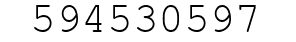 Number 594530597.