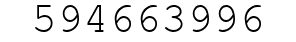 Number 594663996.