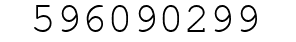 Number 596090299.