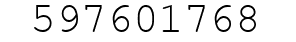 Number 597601768.