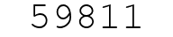 Number 59811.