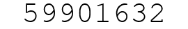 Number 59901632.