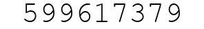 Number 599617379.