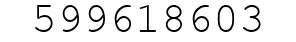 Number 599618603.