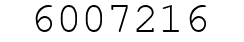 Number 6007216.