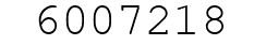 Number 6007218.