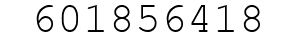 Number 601856418.
