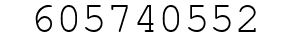 Number 605740552.
