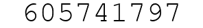 Number 605741797.