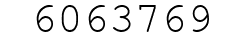 Number 6063769.