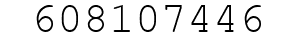 Number 608107446.