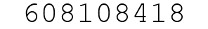 Number 608108418.
