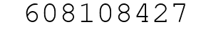 Number 608108427.
