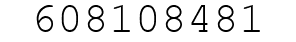 Number 608108481.