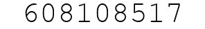 Number 608108517.