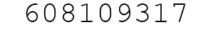 Number 608109317.
