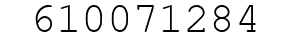 Number 610071284.