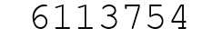 Number 6113754.