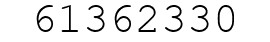 Number 61362330.