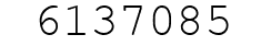 Number 6137085.