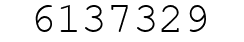 Number 6137329.