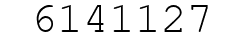 Number 6141127.