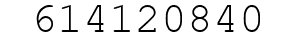 Number 614120840.