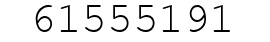 Number 61555191.