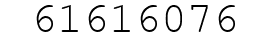 Number 61616076.