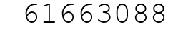 Number 61663088.