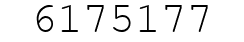 Number 6175177.