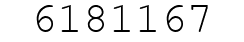 Number 6181167.