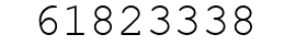 Number 61823338.
