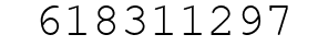 Number 618311297.