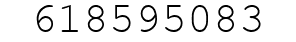 Number 618595083.