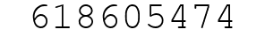Number 618605474.