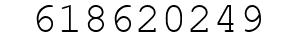 Number 618620249.