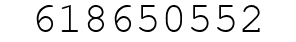 Number 618650552.