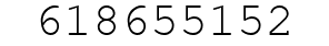 Number 618655152.