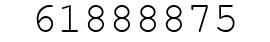 Number 61888875.