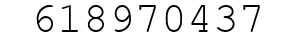 Number 618970437.