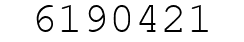 Number 6190421.