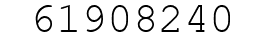 Number 61908240.