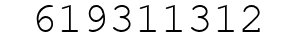 Number 619311312.