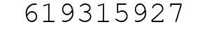 Number 619315927.