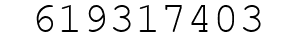 Number 619317403.